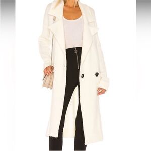 NWT Show Me Your MuMu Cream Sweater Trench Coat